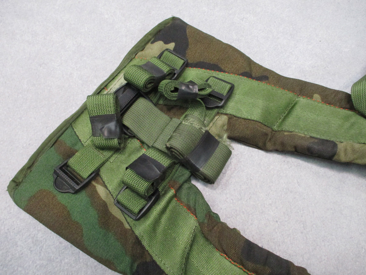 SDS MOLLE II Woodland M81 Rucksack Shoulder Straps Harness 8465-01-465-2133