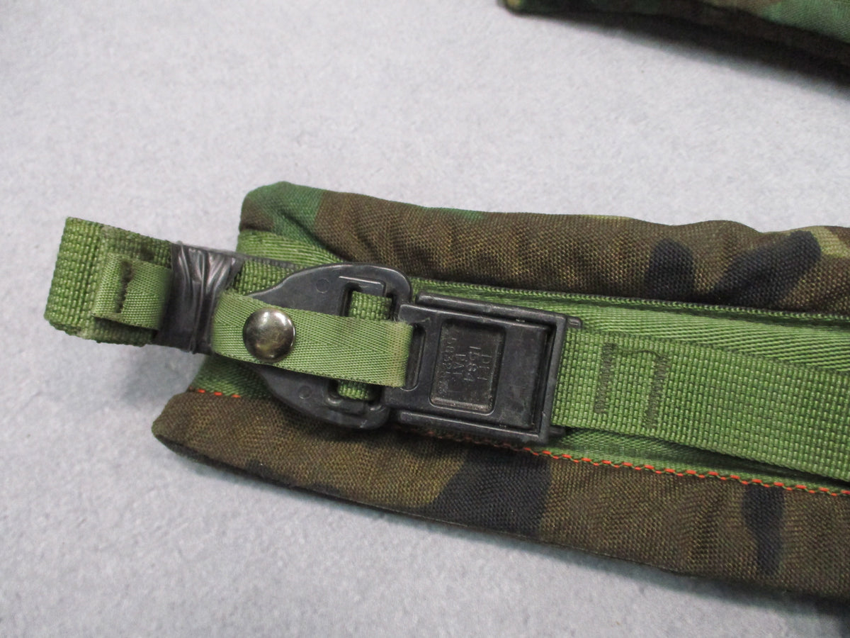 SDS MOLLE II Woodland M81 Rucksack Shoulder Straps Harness 8465-01-465-2133