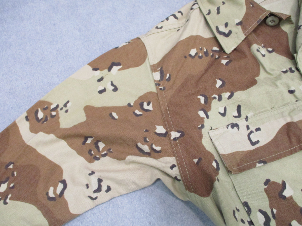 USGI Chocolate Chip 6-Color Desert Camo BDU Shirt Jacket Small Regular