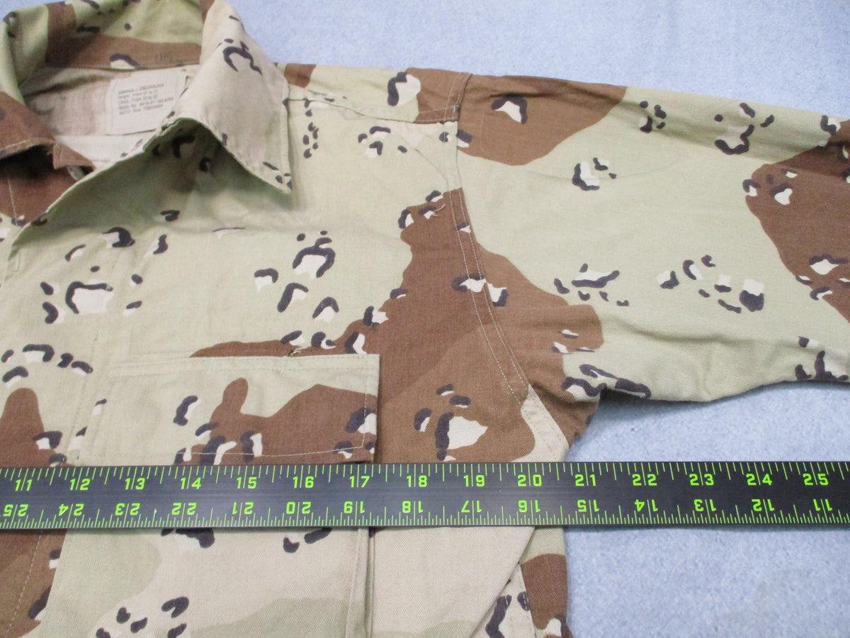 USGI Chocolate Chip 6-Color Desert Camo BDU Shirt Jacket Small Regular