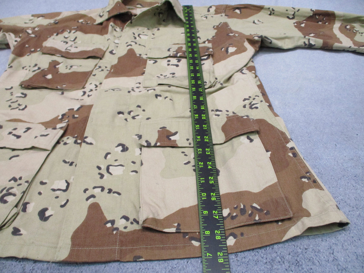 USGI Chocolate Chip 6-Color Desert Camo BDU Shirt Jacket Small Regular