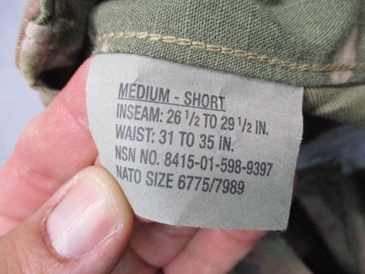 USGI OCP FRACU Uniform Set Medium Short Flame Resistant Coat Pants