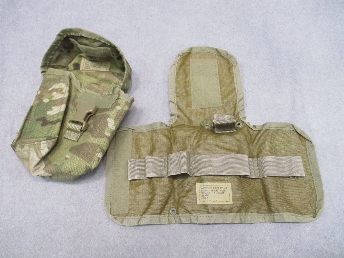 SEKRI MultiCam IFAK Empty Pouch with Insert MOLLE Age-Tacky Insert