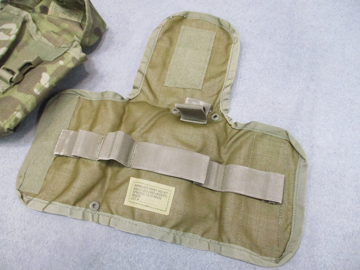 SEKRI MultiCam IFAK Empty Pouch with Insert MOLLE Age-Tacky Insert