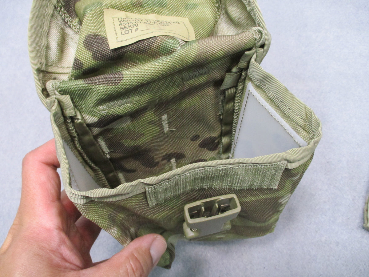 SEKRI MultiCam IFAK Empty Pouch with Insert MOLLE Age-Tacky Insert