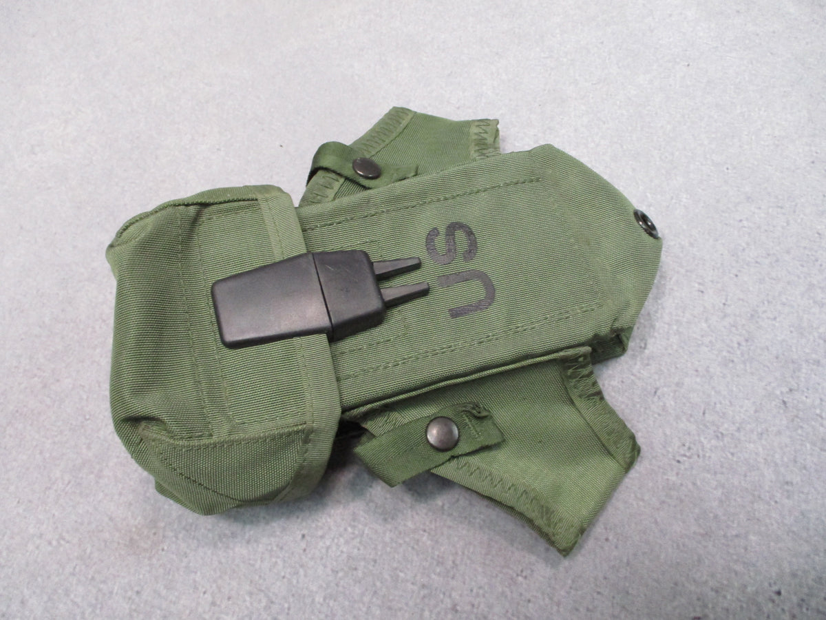 USGI ALICE LC-1 5.56/.223 Magazine Pouch OD Green w/ Clips Excellent