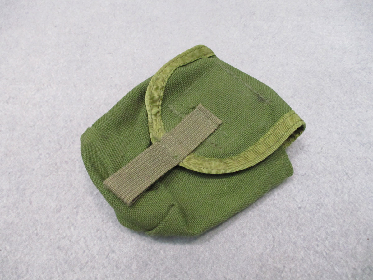 Tactical Tailor OD Green Grenade Pouch Empty USA MALICE Clip Used