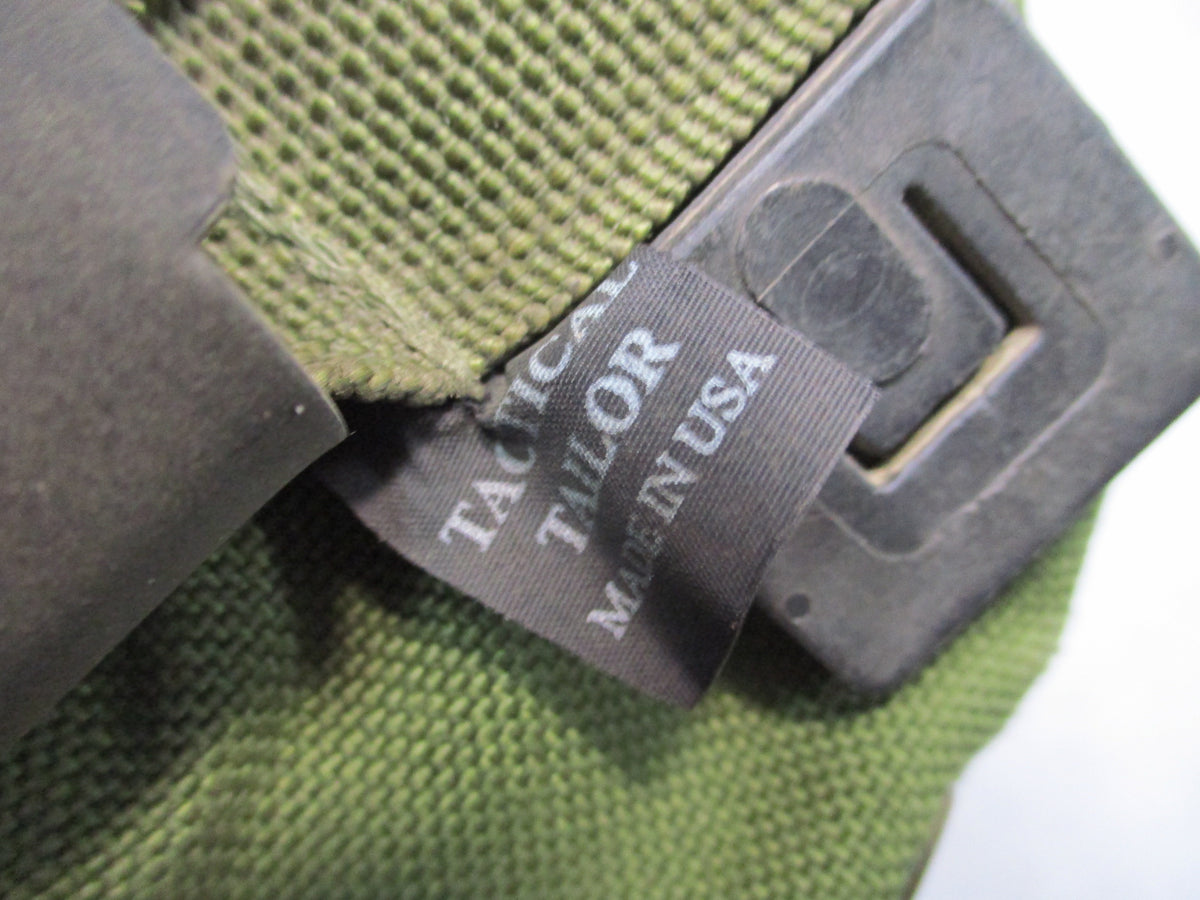 Tactical Tailor OD Green Grenade Pouch Empty USA MALICE Clip Used