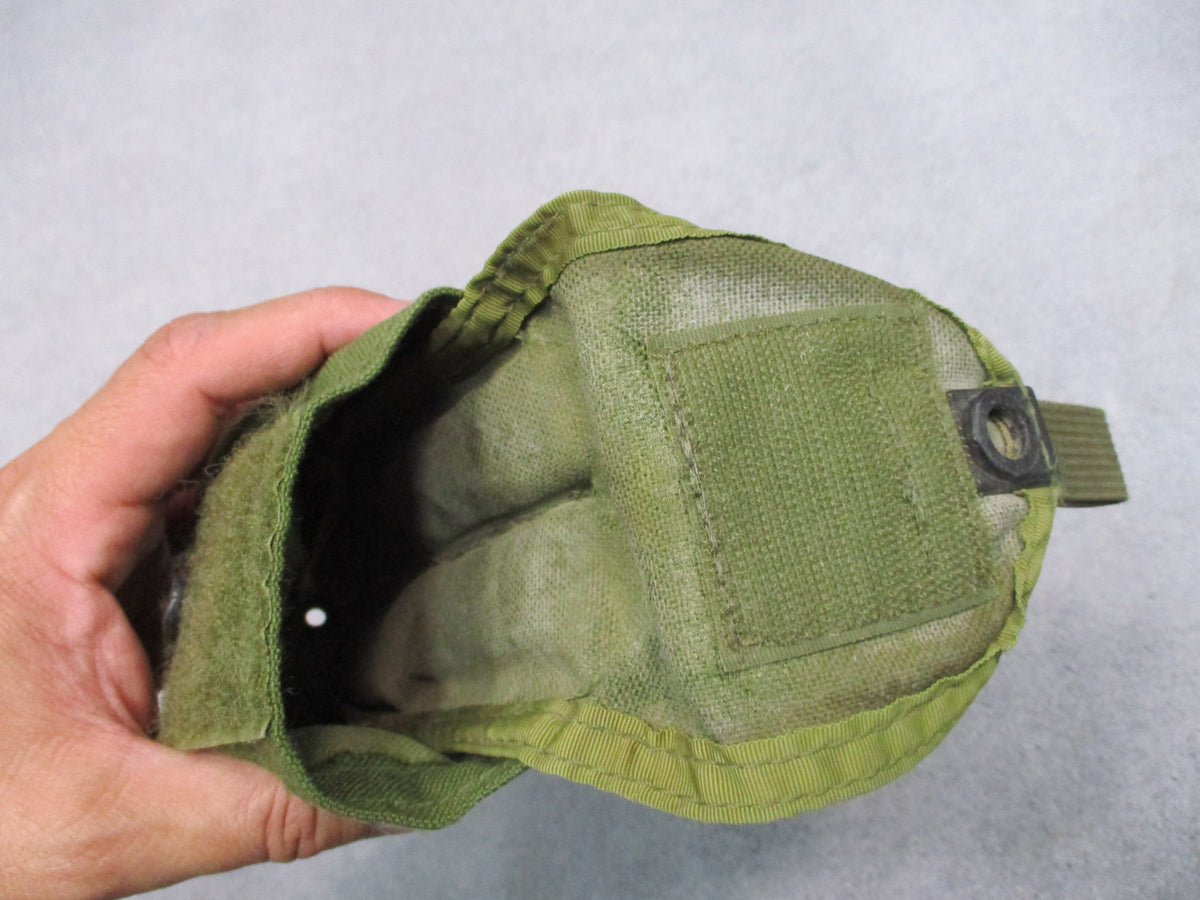Tactical Tailor OD Green Grenade Pouch Empty USA MALICE Clip Used