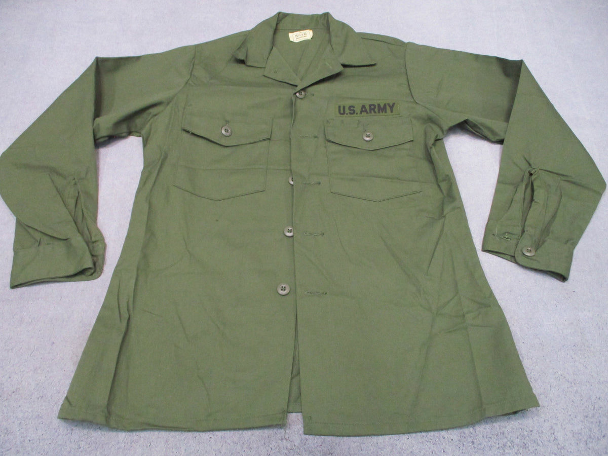 Selma Apparel US Army OG-507 Utility Shirt Olive Green 15 1/2 x 33
