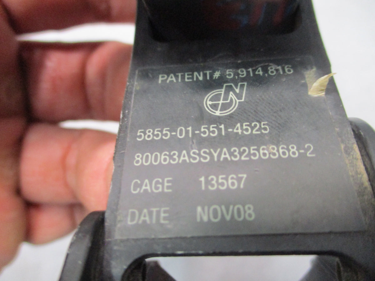 Norotos NVG Helmet Mount A3256368-2 Black NSN 5855-01-551-4525