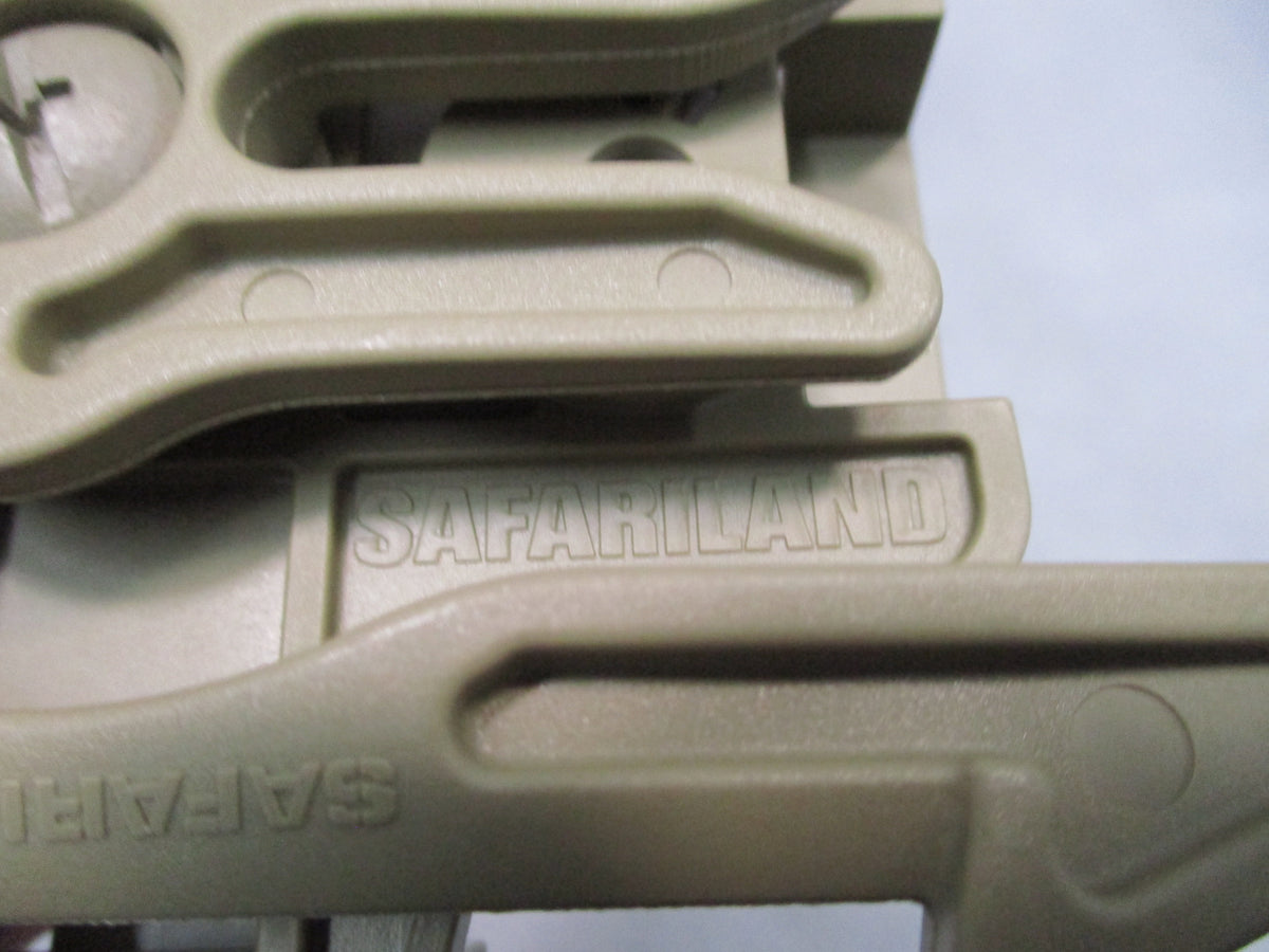 Safariland QLS 22 Receiver Plate MLS 16 MOLLE Fork Mount Tan 499 6004-22