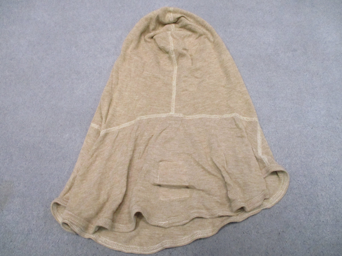 Dawn Enterprises Tan Antiflash Hood Balaclava NSN 8415-01-268-3473 Size Unmarked