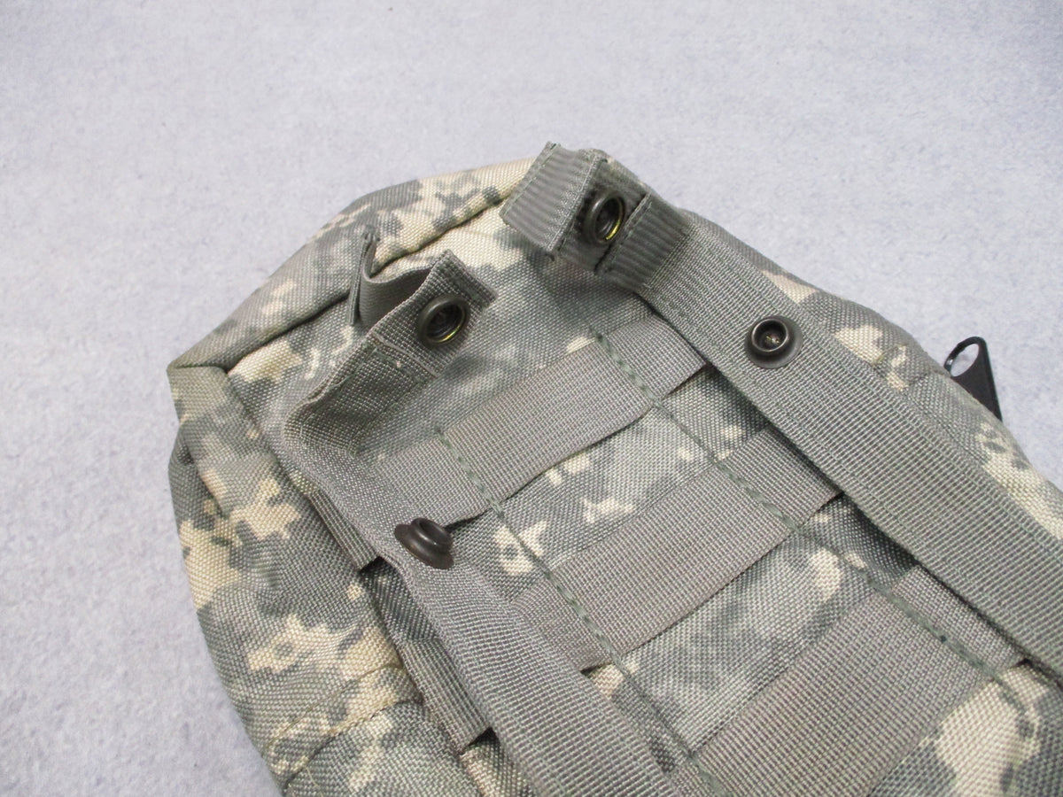 ACU UCP Digital Camo General Purpose Pouch Zipper MOLLE Style 11 x 7 Used