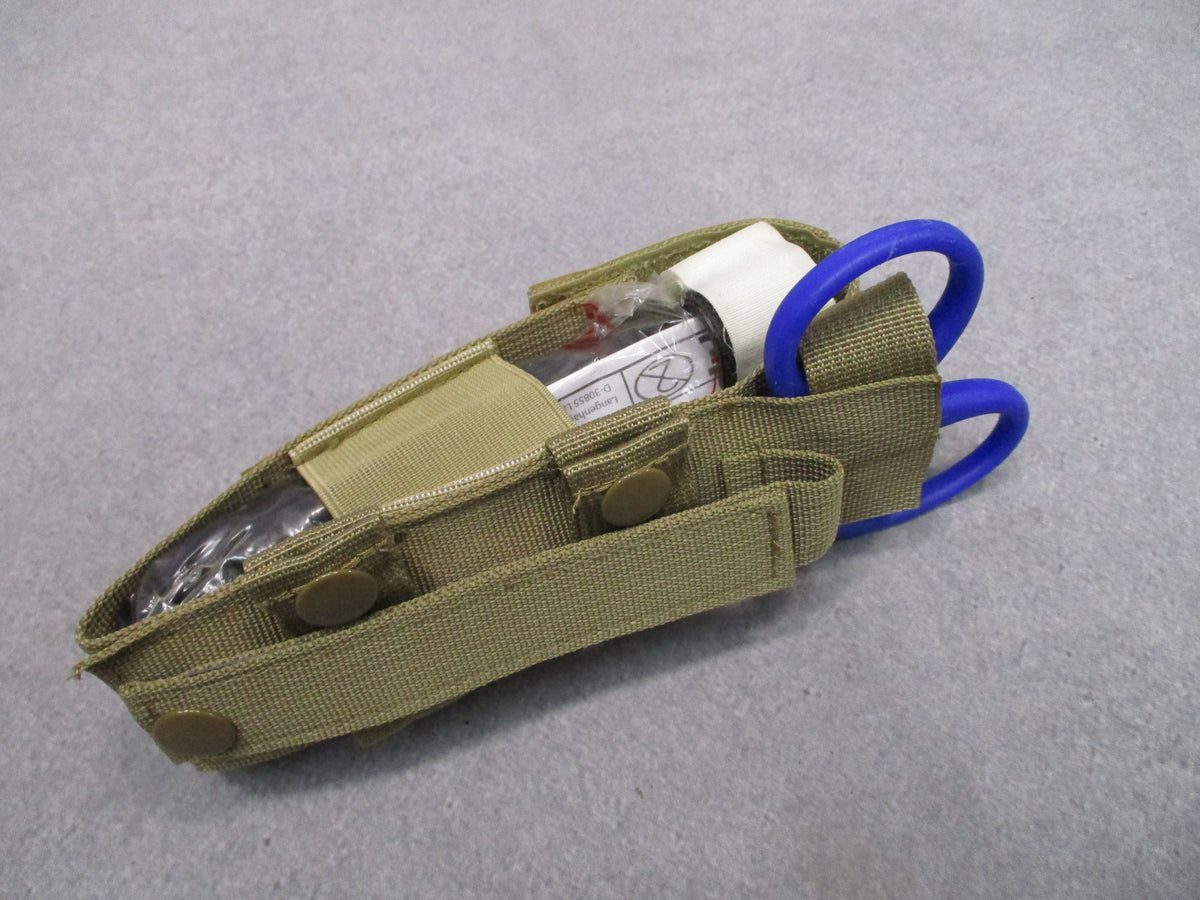 NAR CAT Gen 6 Tourniquet Coyote MOLLE Pouch Sklar Trauma Shears TQ Kit