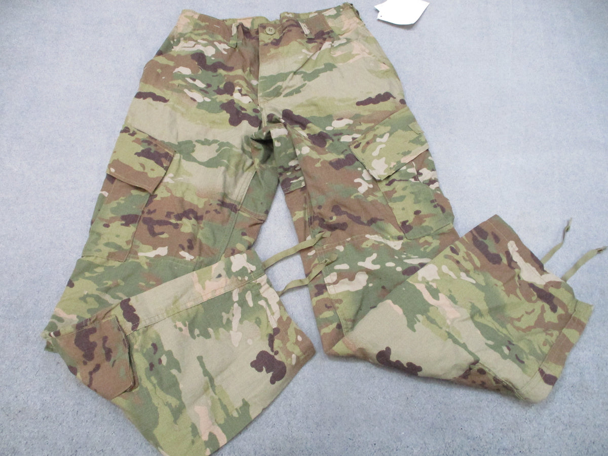 USGI Army OCP FR ACU Combat Pants Small Short 27-31 Cargo Trousers New Snag