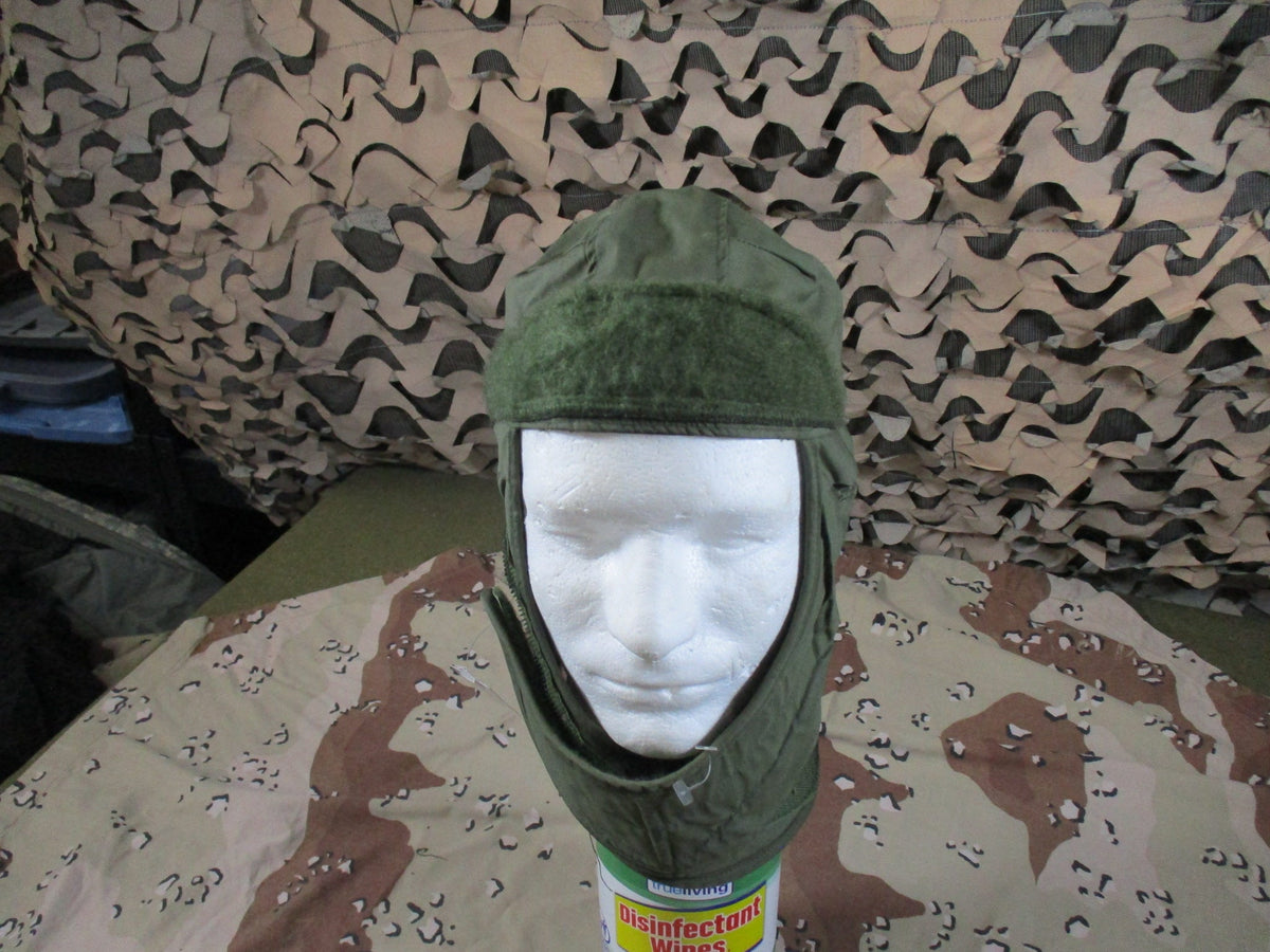 USGI Olive Green Cold Weather Insulating Helmet Liner Cap Size 6 3/4 Surplus