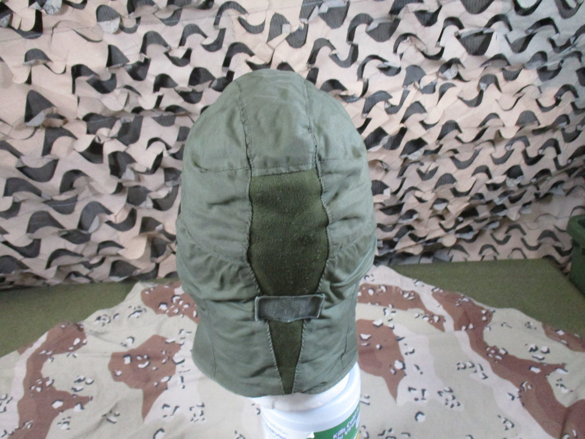 USGI Olive Green Cold Weather Insulating Helmet Liner Cap Size 7 Surplus