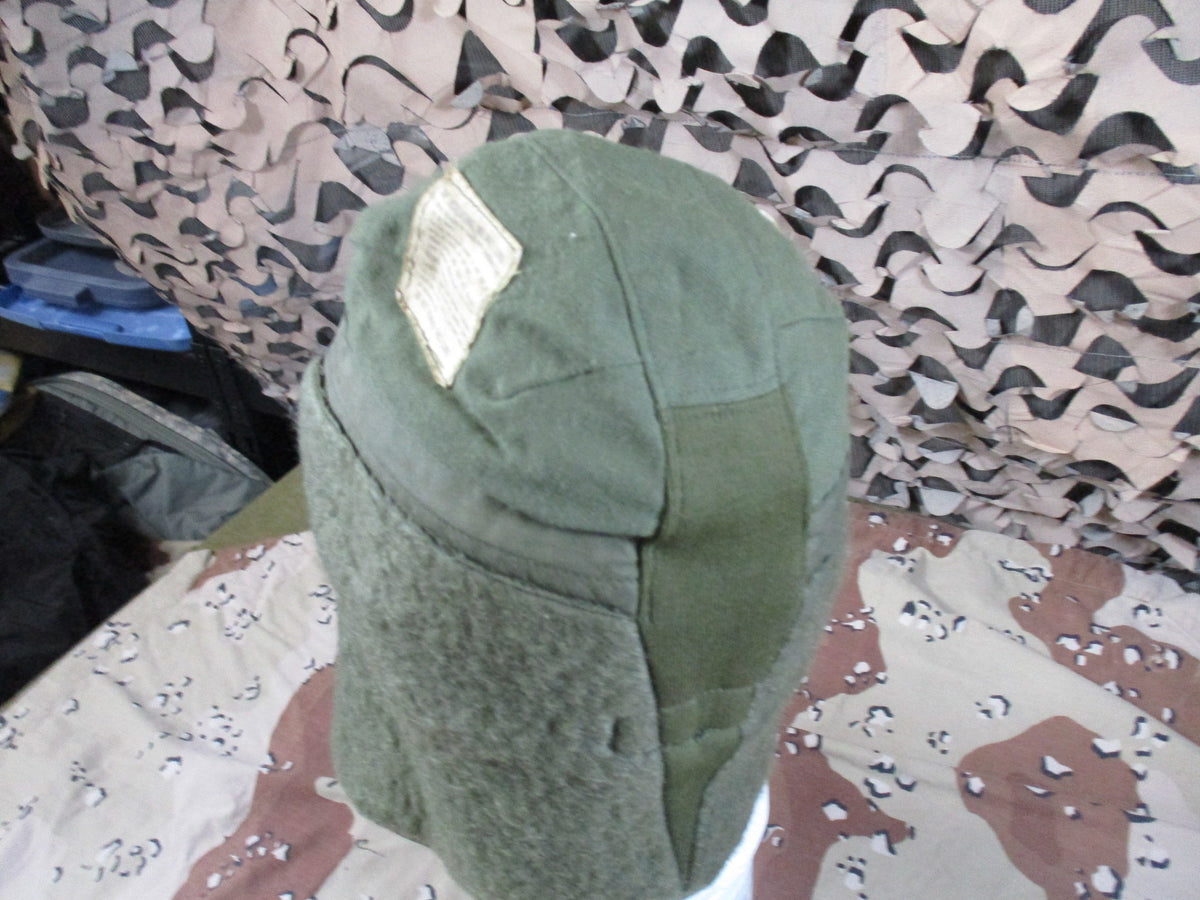 USGI Olive Green Cold Weather Insulating Helmet Liner Cap Size 7 Surplus