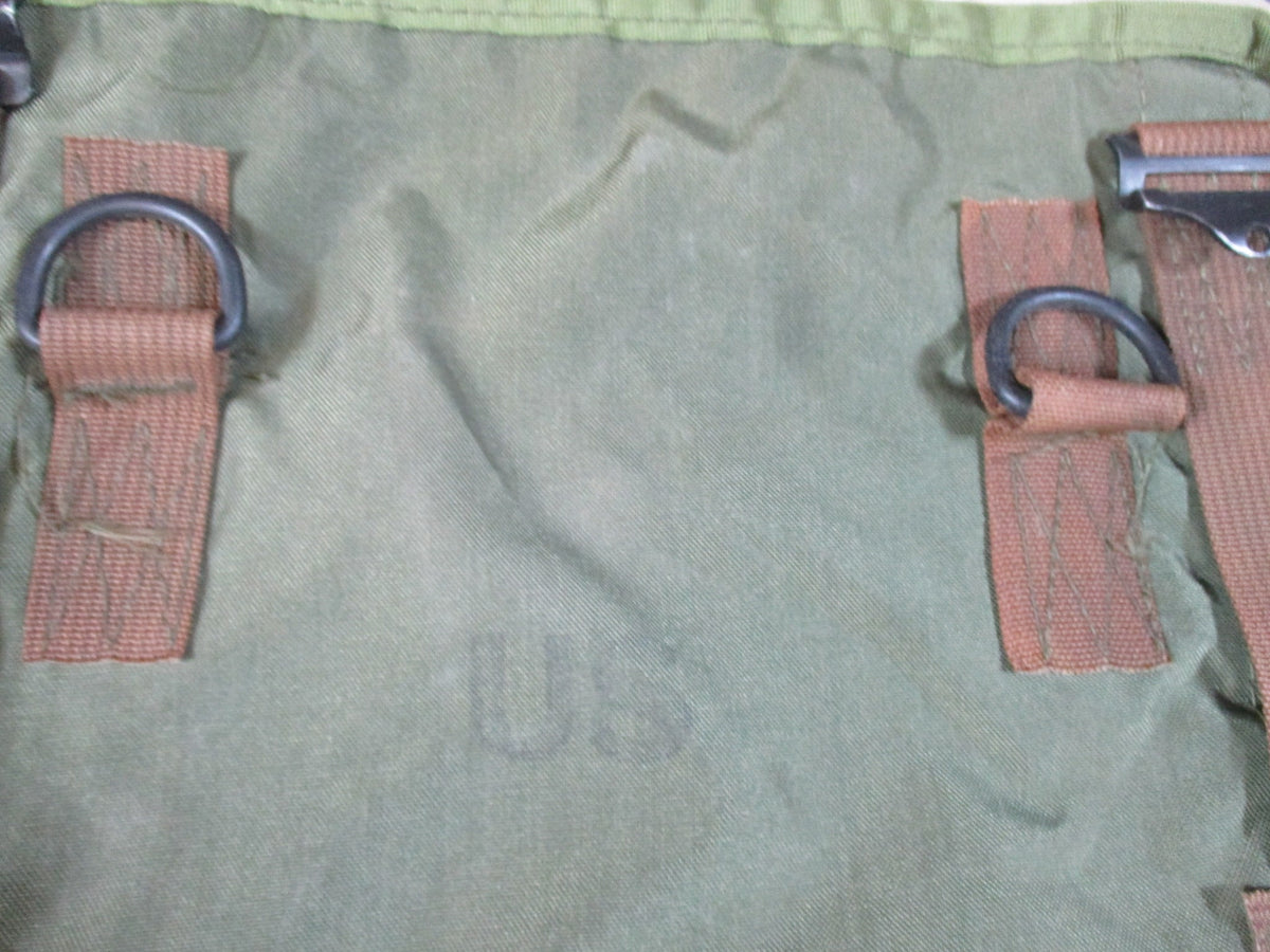 USGI M1967 Sleeping Gear Carrier Vietnam Era OD Nylon H Harness Field Gear