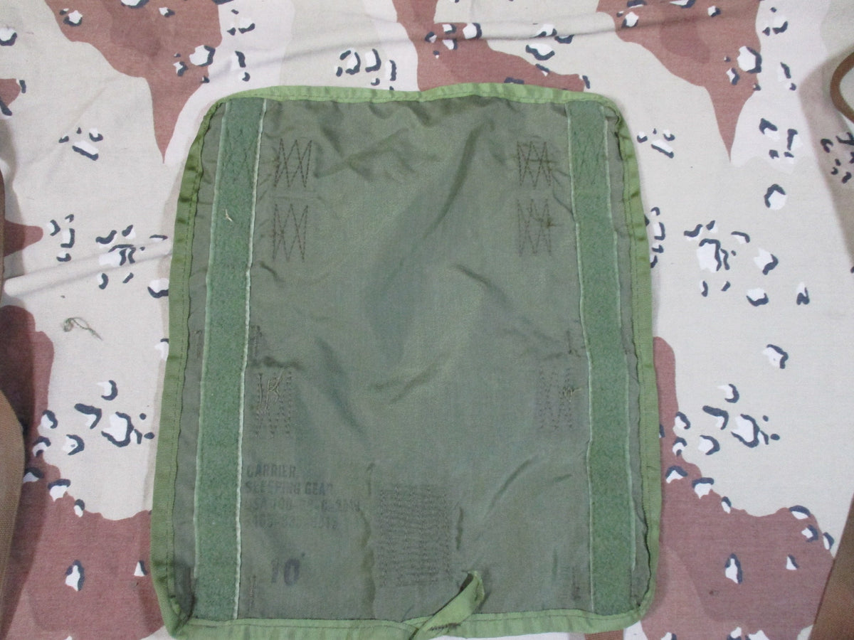 USGI M1967 Sleeping Gear Carrier Vietnam Era OD Nylon H Harness Field Gear