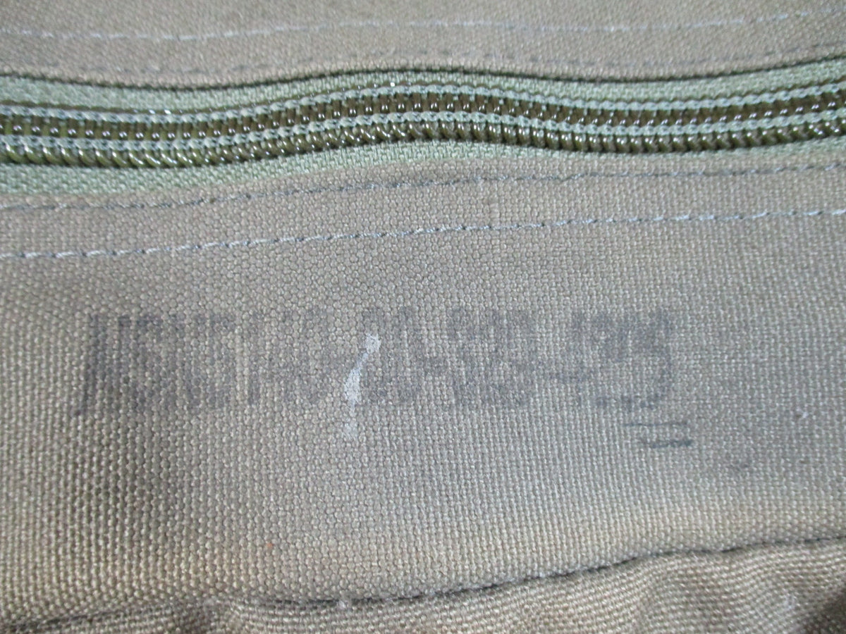 USGI Mechanic's Tool Bag OD Canvas NSN 5140-00-329-4306 Vintage Army Used