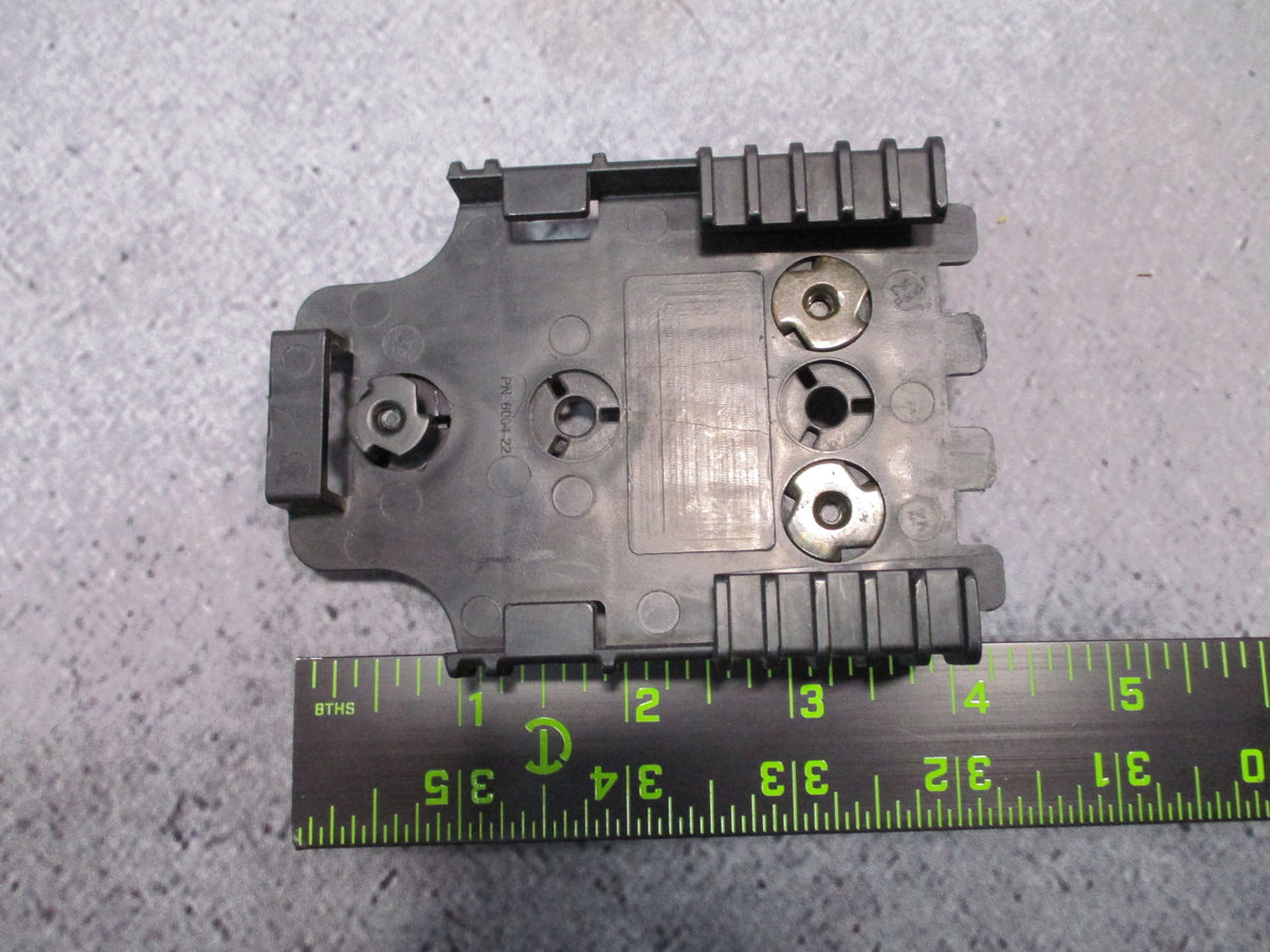 Safariland 6004-22 QLS 22 black holster receiver plate with screws, USA used