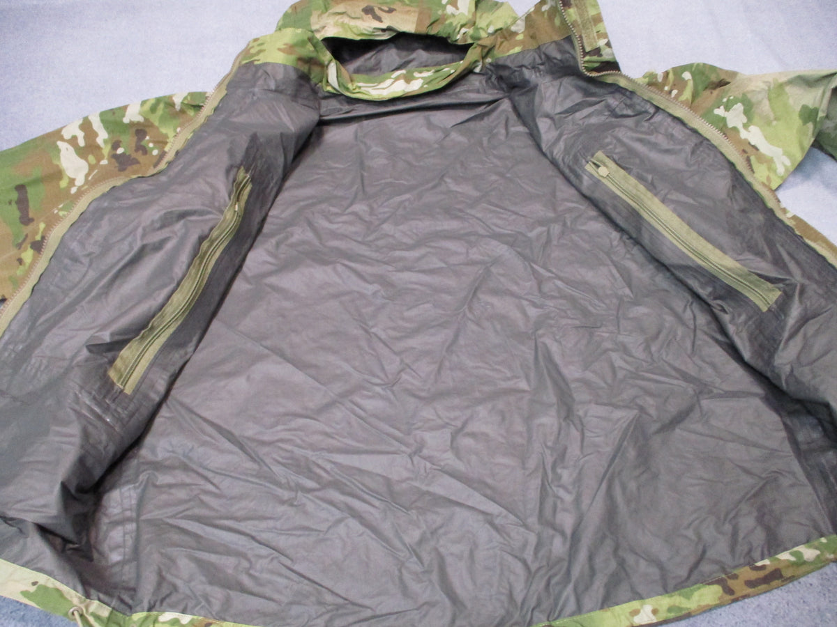 USGI US Army ECWCS Gen III Level 6 Scorpion OCP Gore-Tex jacket, medium, front view
