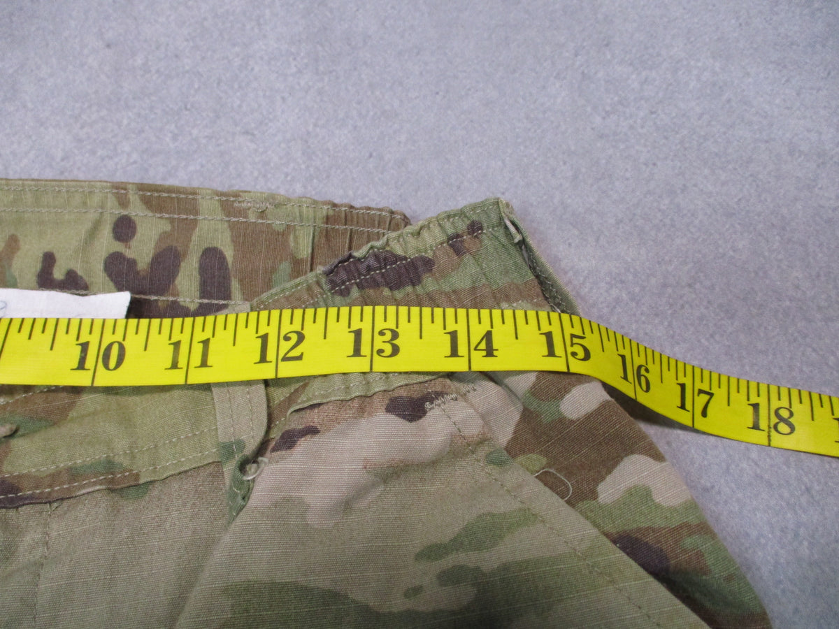 USGI women's OCP Scorpion ACU combat pants by American Apparel, used, size 28 Regular