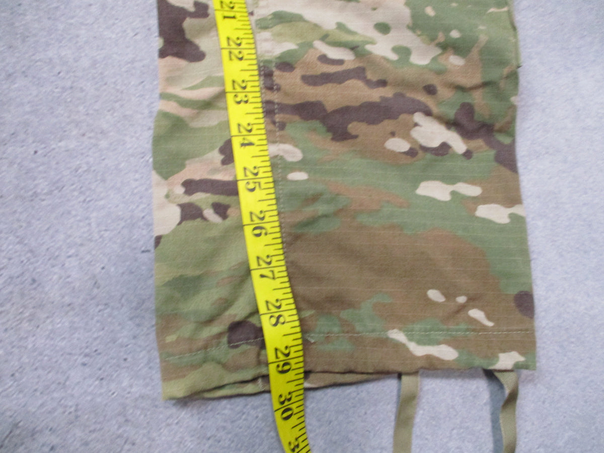 American Apparel USGI women's OCP Scorpion ACU combat pants, 28 Regular, used woodland camouflage trousers