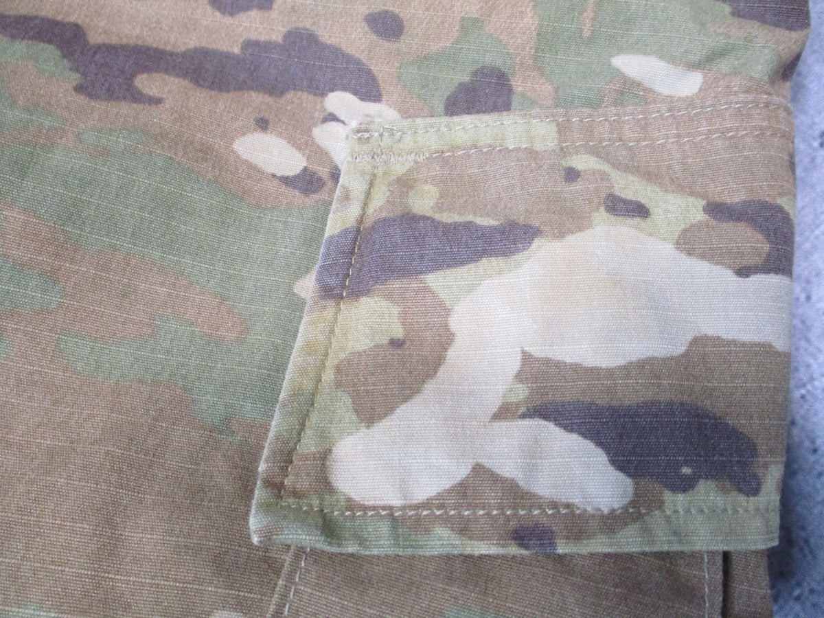 Used USGI women's OCP Scorpion ACU combat pants by American Apparel, 28 Regular waistband and inseam