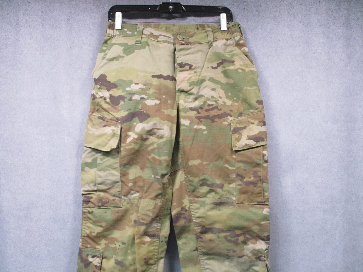 Women's USGI OCP Scorpion ACU combat pants by American Apparel, used, size 28 Regular