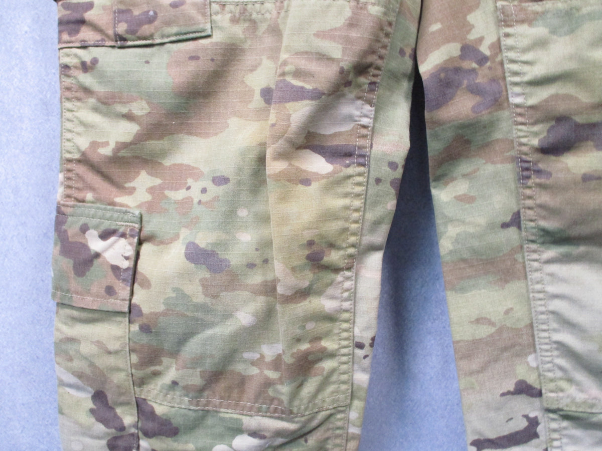 Women's OCP Scorpion ACU combat pants by American Apparel, used, size 28 Regular