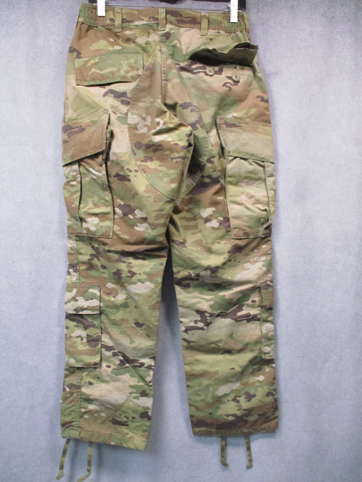 USGI Women's OCP Scorpion ACU combat pants by American Apparel, used, size 28 Regular