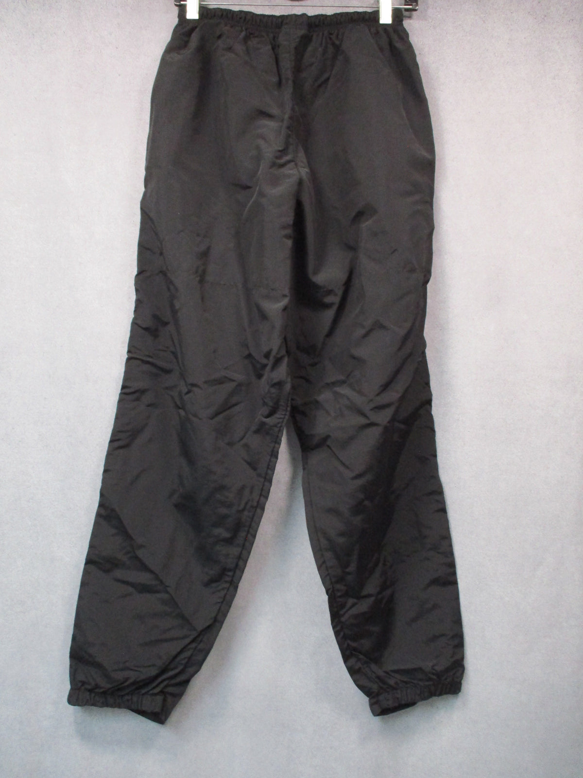 Skilcraft women's US Army APFU PT pants in black nylon, medium long fitness uniform trousers