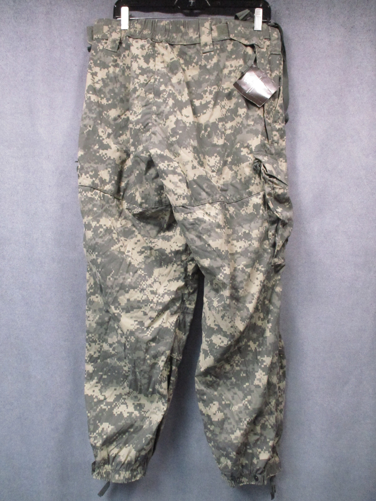 USGI Army ECWCS Gen III L5 soft shell trousers in UCP camouflage, medium regular, new with tags