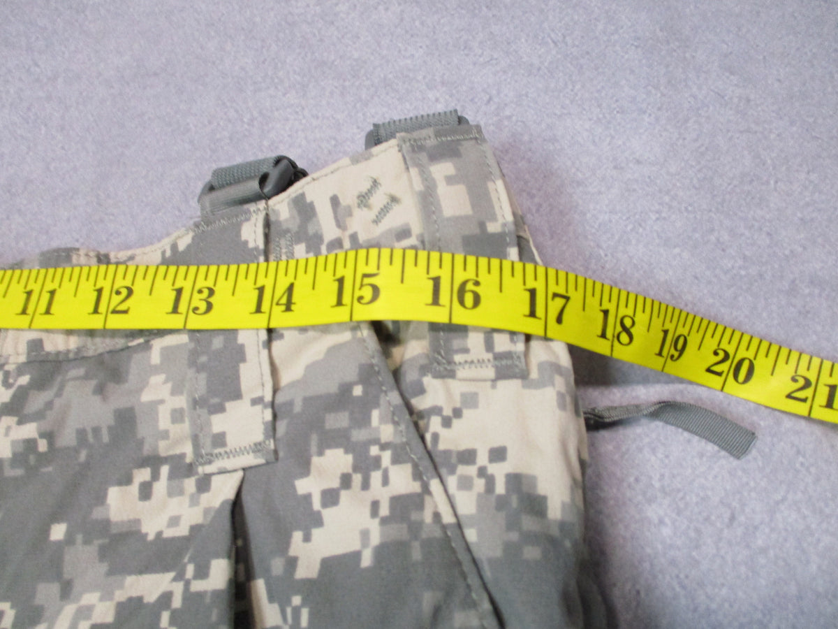 USGI Army ECWCS Gen III L5 soft shell trousers in UCP camouflage, medium regular, new with tags