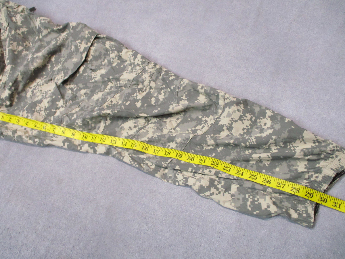 USGI Army ECWCS Gen III L5 soft shell trousers in UCP camouflage, medium regular fit, new with tags
