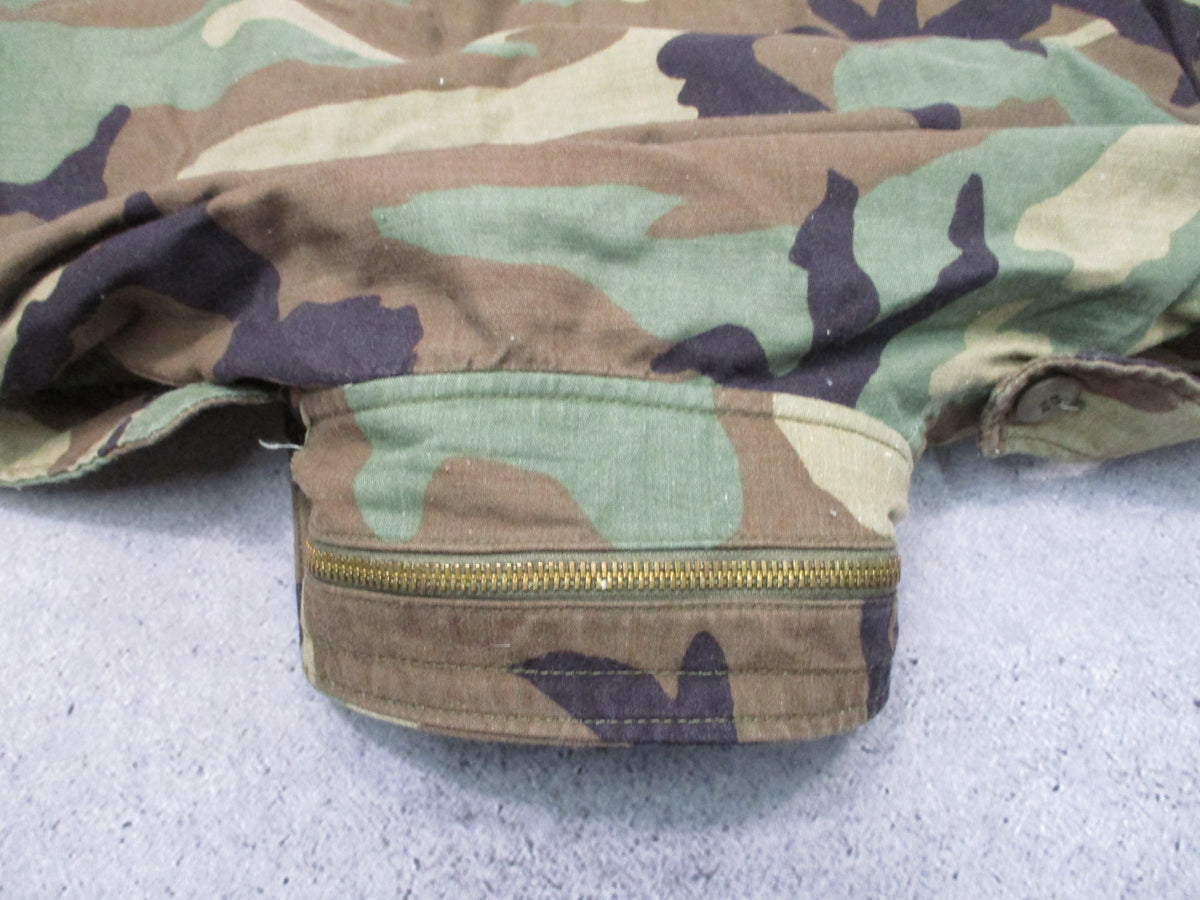 USGI M-65 Woodland M81 Field Jacket Approx Medium Regular Engineer School SSG