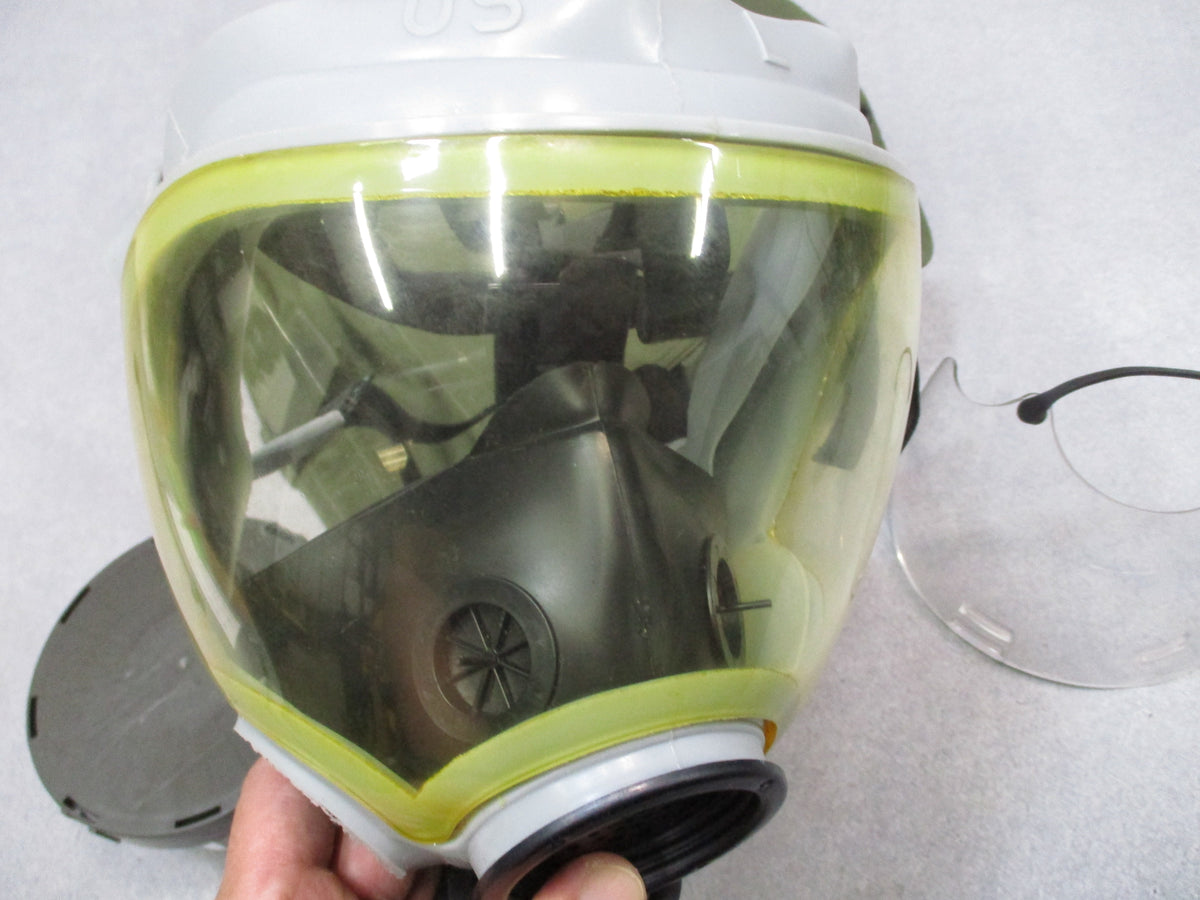 MSA Millennium Gas Mask Large with Carry Bag Outsert Sealed Old Stock Filter