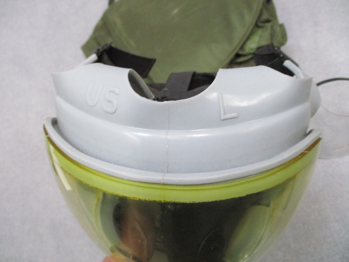 MSA Millennium Gas Mask Large with Carry Bag Outsert Sealed Old Stock Filter