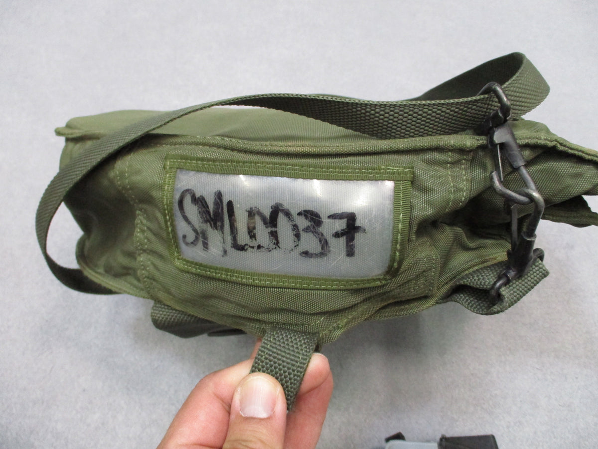 MSA Millennium Gas Mask Large with Carry Bag Outsert Sealed Old Stock Filter