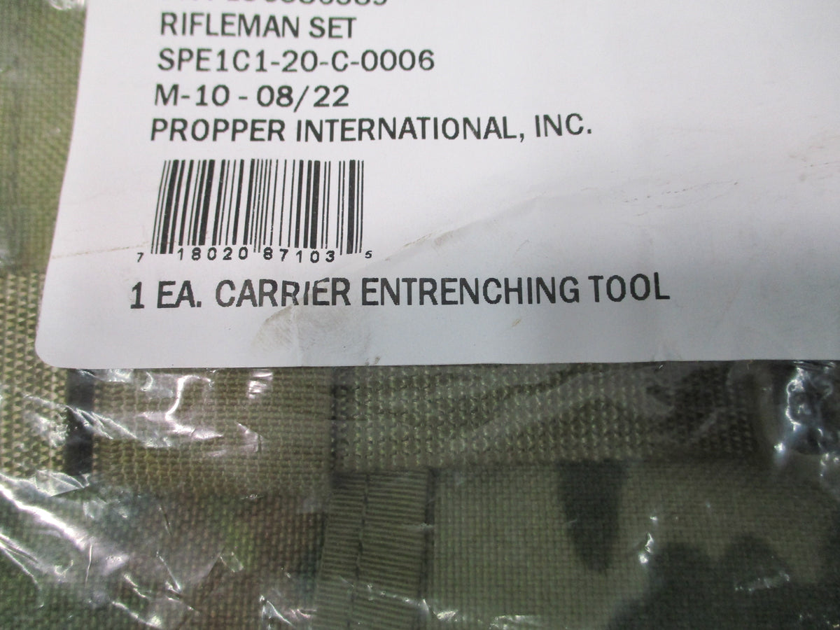 Propper MOLLE II OCP Entrenching Tool Pouch 8465-01-641-9405 New Sealed