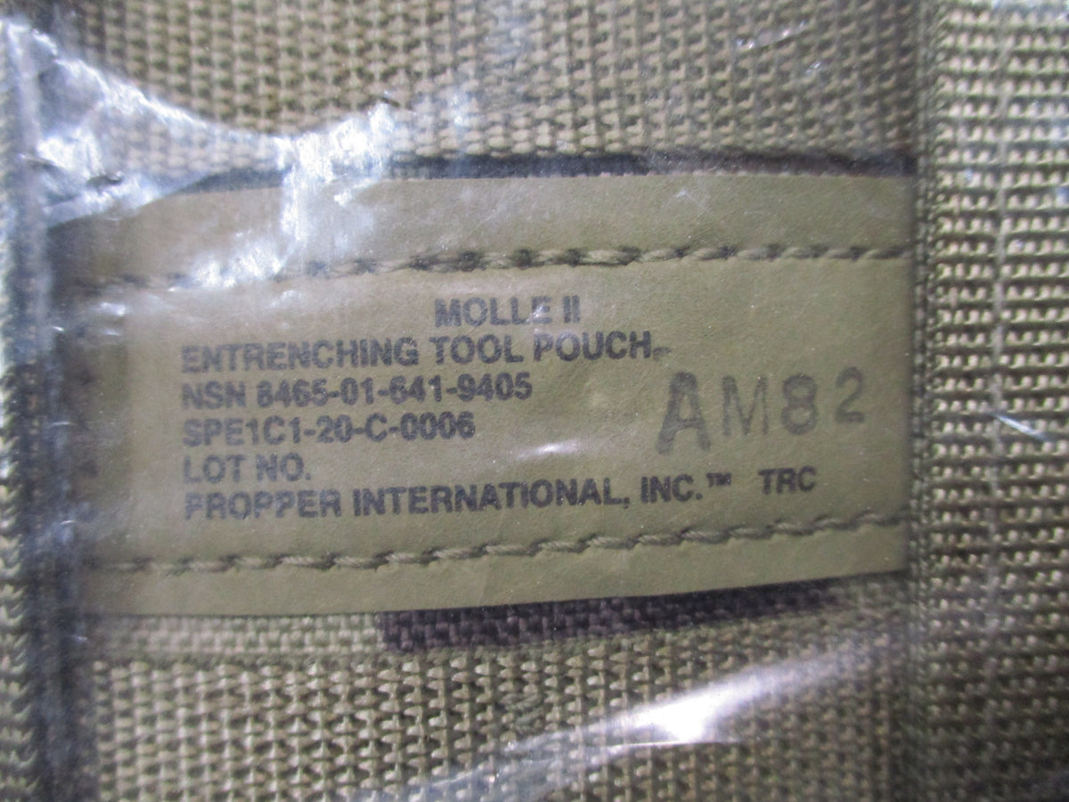 Propper MOLLE II OCP Entrenching Tool Pouch 8465-01-641-9405 New Sealed