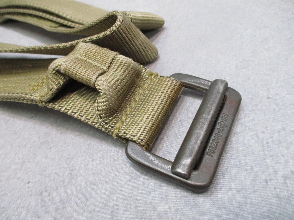 London Bridge Trading LBT Riggers Belt Small Tan Made USA Tactical Used