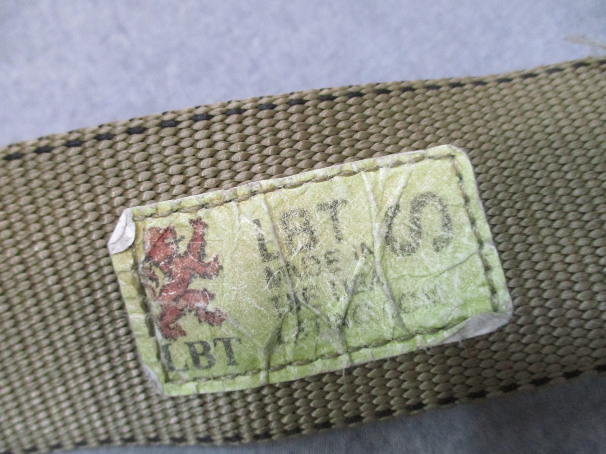 London Bridge Trading LBT Riggers Belt Small Tan Made USA Tactical Used