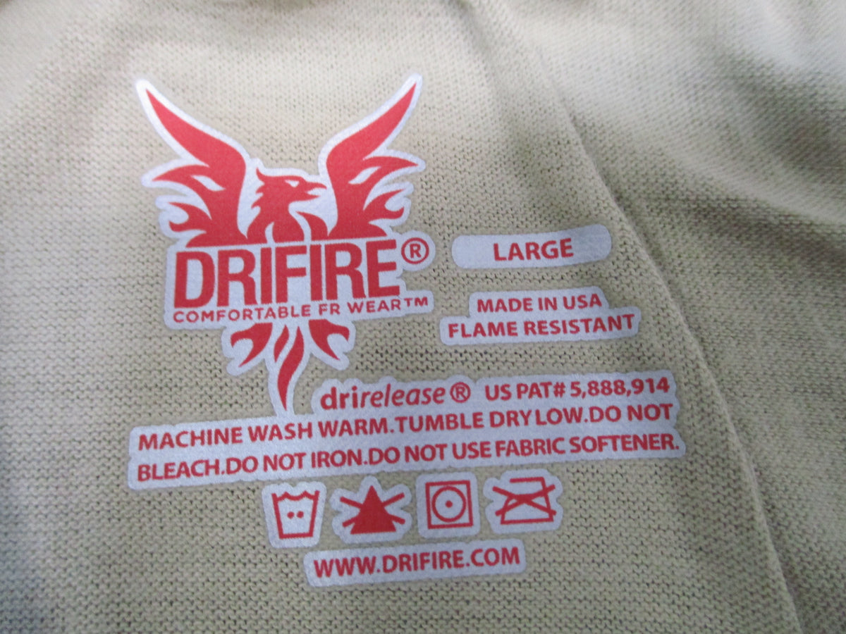 Drifire Flame Resistant Briefs Large Tan Made in USA New — IMG_2322.JPG