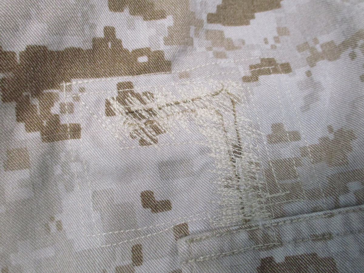 USMC Desert MARPAT MCCUU Trousers Medium Long 8415-01-484-2505 Used Repair