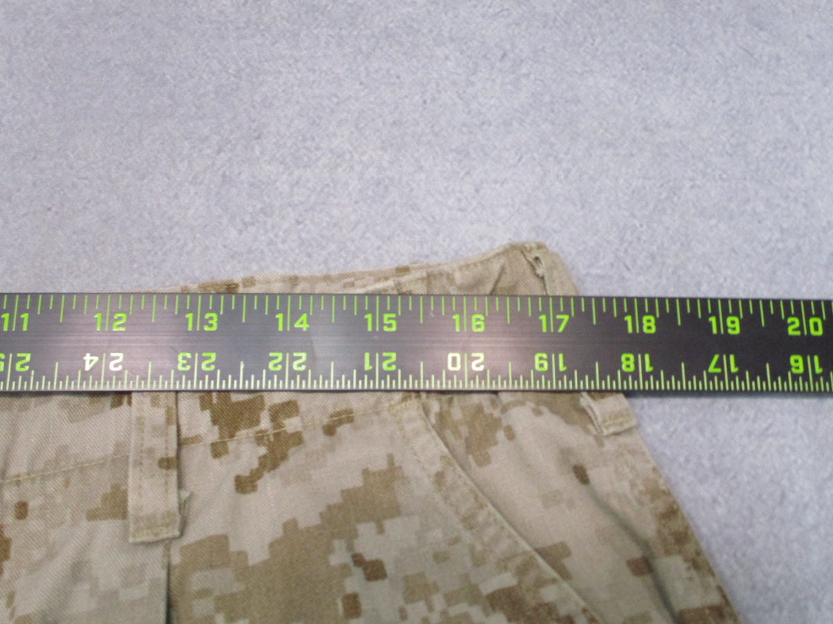 USMC Desert MARPAT MCCUU Trousers Medium Long 8415-01-484-2505 Used Repair