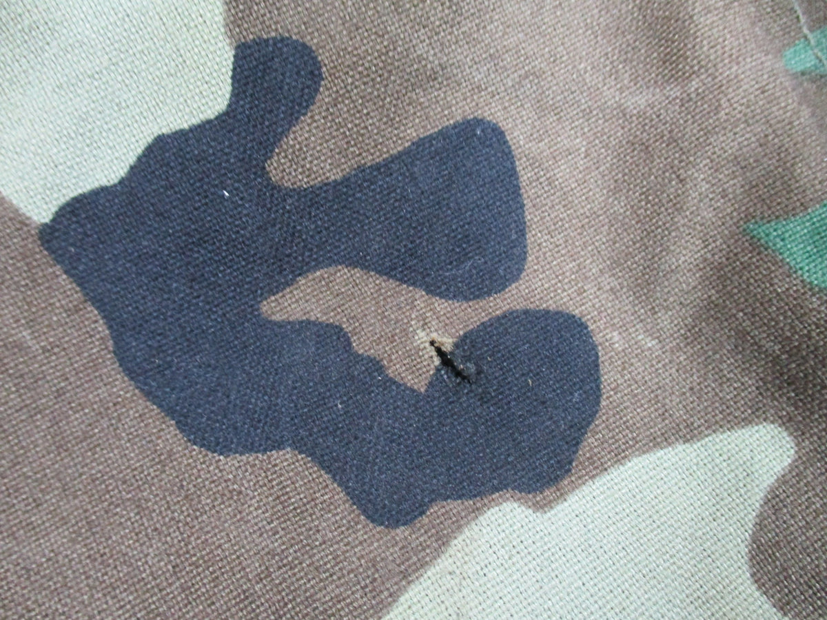 USGI Sewing Project 4 Woodland Camo Ensemble Bags Damaged Repair Fabric Lot